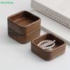 Acacia Wood Square Bowls Set, Small Wooden Serving Trays for Snacks, Nuts, Sushi, Condiments, and Home Decor