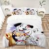 3Pcs Dalmatian Dogs Lady Bedding Sets For All Sizes New 3D Printed Bed Cover Comforter Duvet Cover Pillowcase Bedroom Decoration