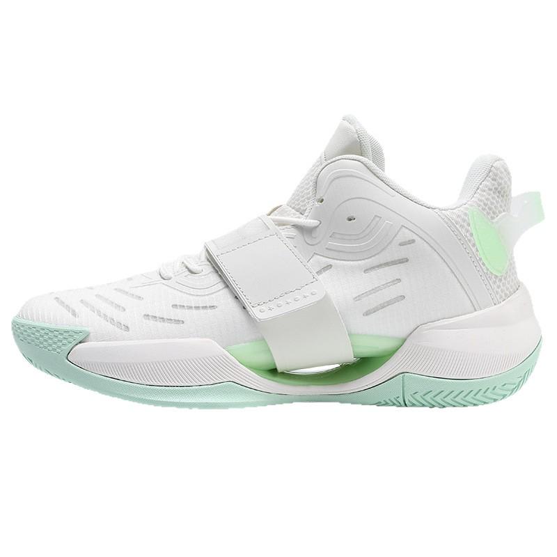 888-1 Unisex High-Top Basketball Shoes with Detachable Velcro and Mesh Surface - Stylish Training Footwear