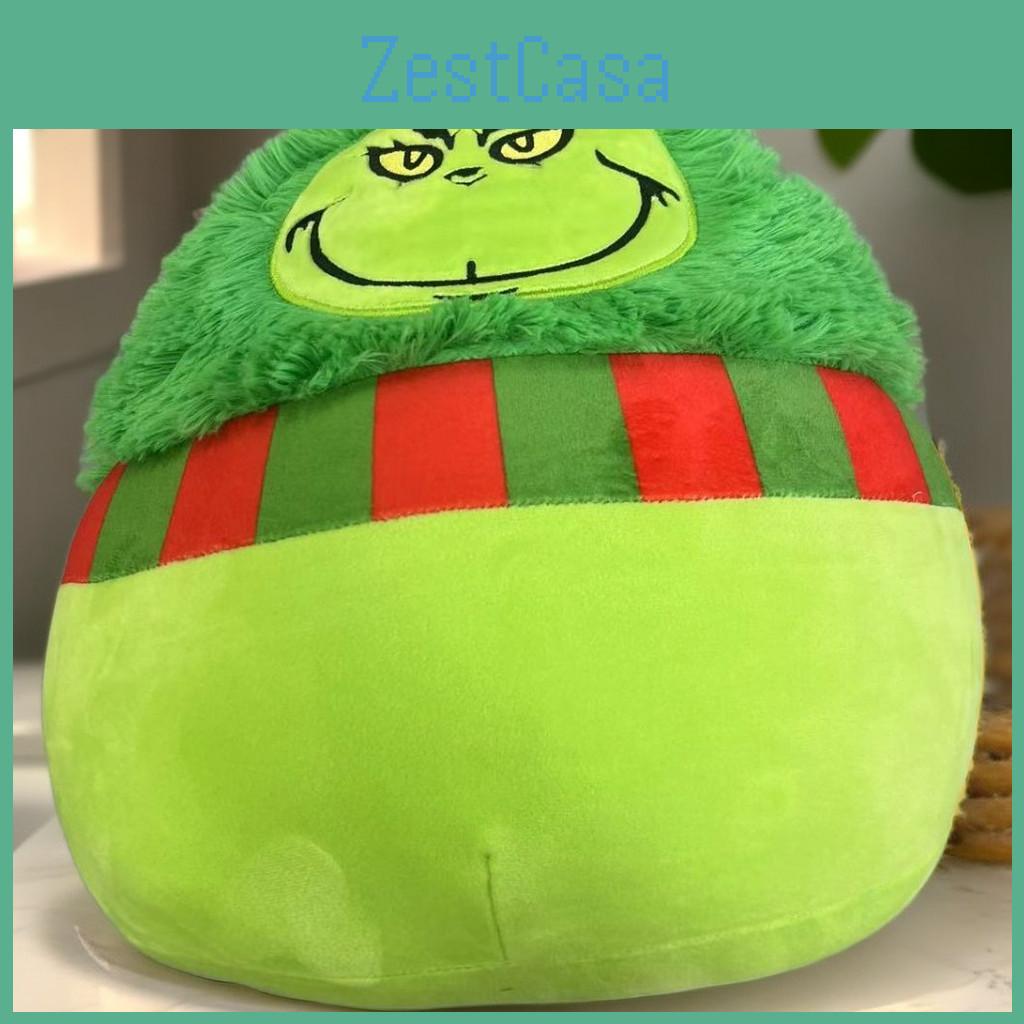 Christmas Grinch Plush Toy Pillow Funny And Adorable Stuffed Animal
