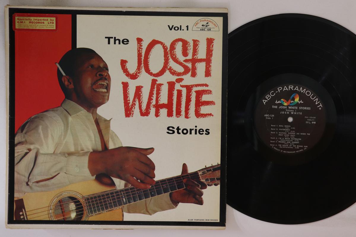 

LP Record JOSH WHITE Josh White Stories Vol. 1 ABC124 ABCPARAMOUNT 1956 US Blues Used