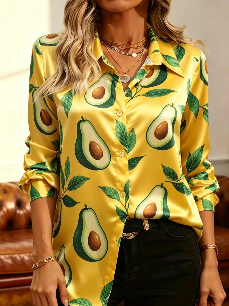 Fashionable Women's Blouses, Elegant Style, Blouses with Long Sleeves That Can Be Worn Daily for Work
