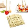 200 Stück Mini Größe Einweg Obstgabel Herzförmige Spitze Obstspieße Sushi Sticks Geburtstag
