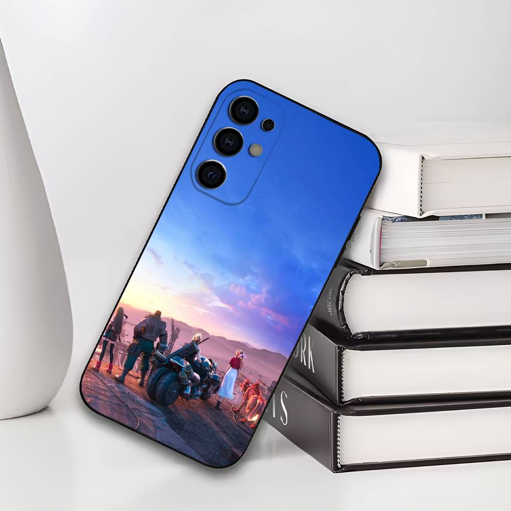F-Final Game F-Fantasy Phone Case For Samsung S25,S24,S21,S22,S23,S30,Ultra,S20,Plus,Fe,Lite,Soft Black Cover