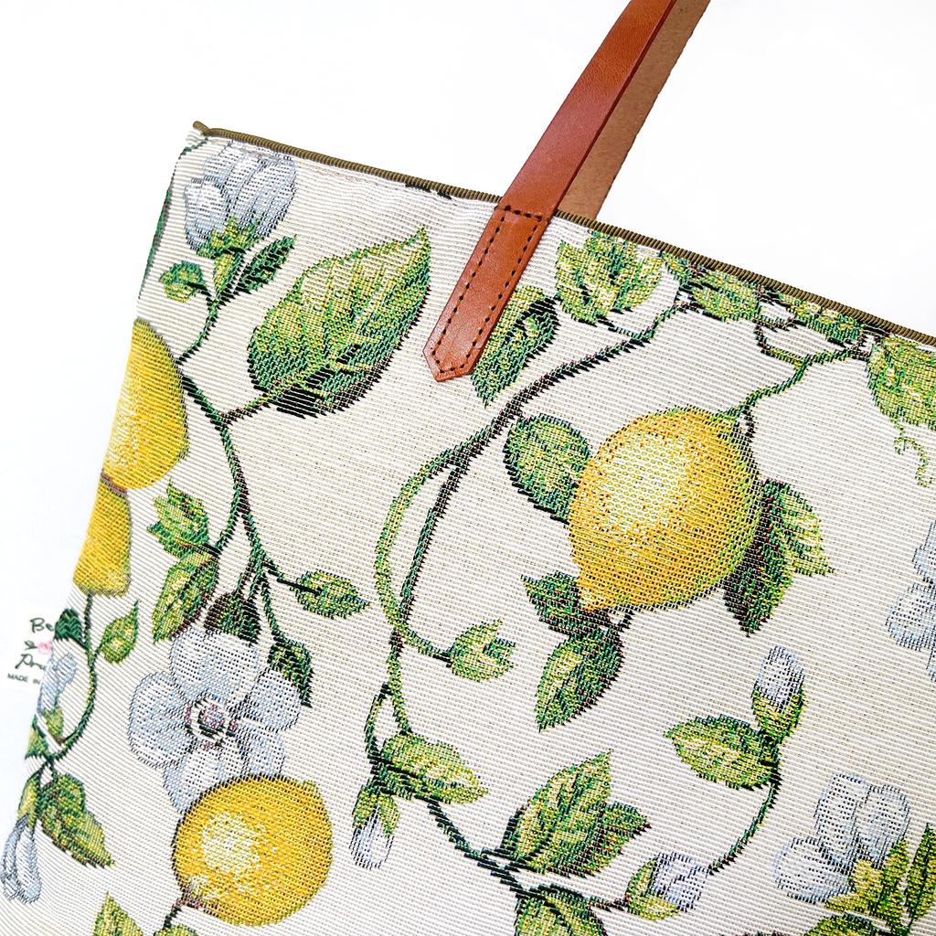Tote bag [Belle Blanche] (Lemon, S)