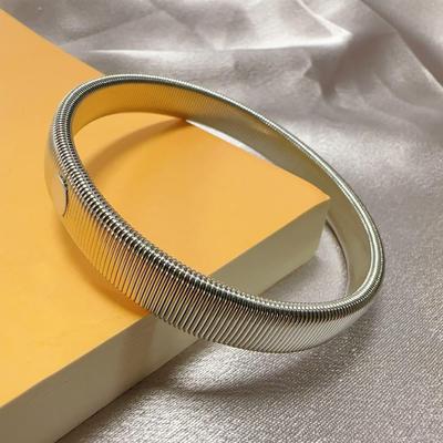 Men's Simple Elastic Metal Bangle Armlet Sleeve Holder