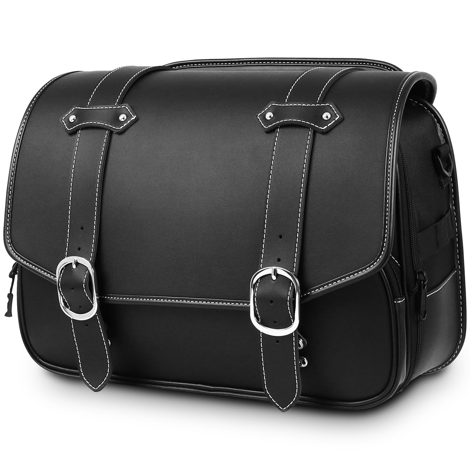 

DAWNHAWK Motorcycle Touring Side Tool 18L Large Includes Drink Metal Compatible with Rebel Bag, Bag, Bag, Capacity, Holder, Rust-Resistant Fittings, чёрный