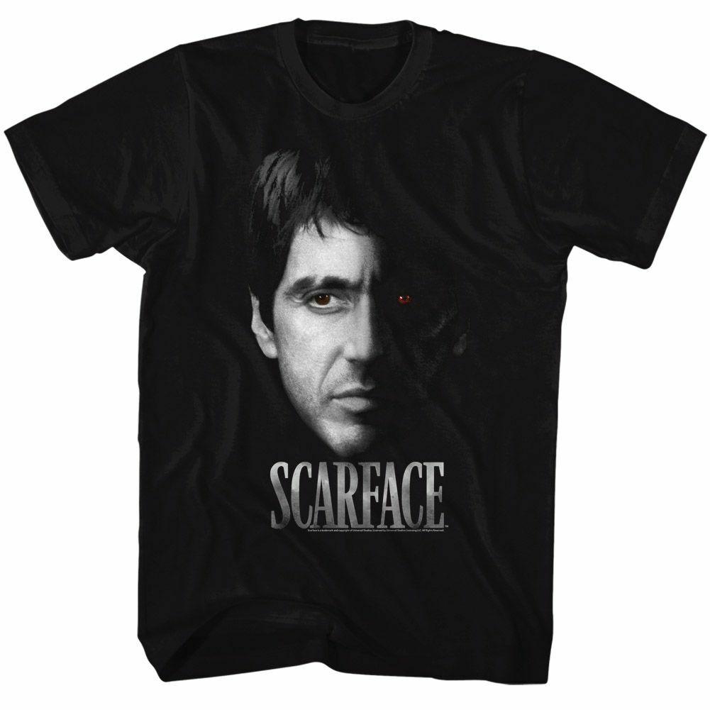 Scarface Red Eye Black T-Shirt XXL