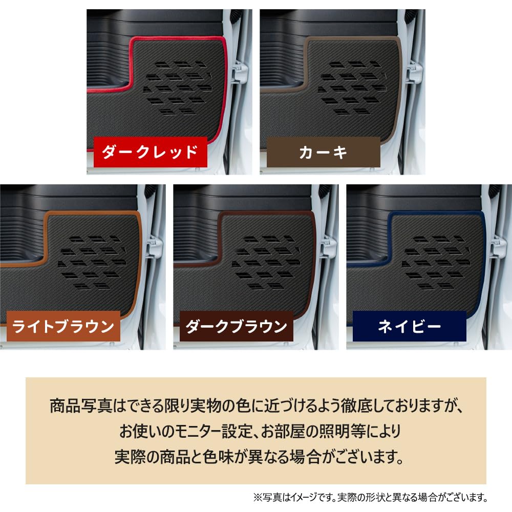 ВАШИ Защитные накладки на двери Защита от ударов Дизайн и пошив Защита консоли для Honda коричнево-бежевый S N-BOX JF5/JF6 (Набор из 2 предметов) [Коричневый под кожу]