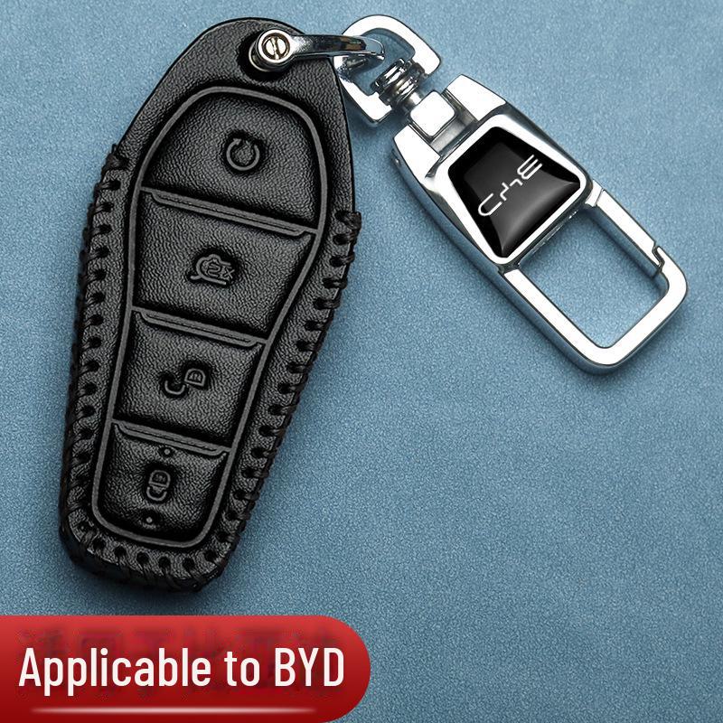 BYD Car Remote Key Cover for Gaishi, G6, Speed, Rui G5, Qin, S6/S7, Tang, F3/F0, Song, and Song Max Models