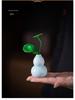 Creative Mini Ceramic Desktop Vase: Small Flower and Green Plant Hydroponic Bonsai Ornament for Indoor Decoration
