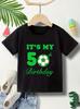 17 Yeas Old Birthday Soccer Boys Print TShirt Summer Casual Children Funny Fashion Tops ONeck Short Sleeve Kids Tshirts