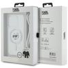 Karl Lagerfeld Klhmp14Xhcchnt Iphone 14 Pro Max 6.7 Hardcase Transparent Iml Choupette Head & Cord Magsafe