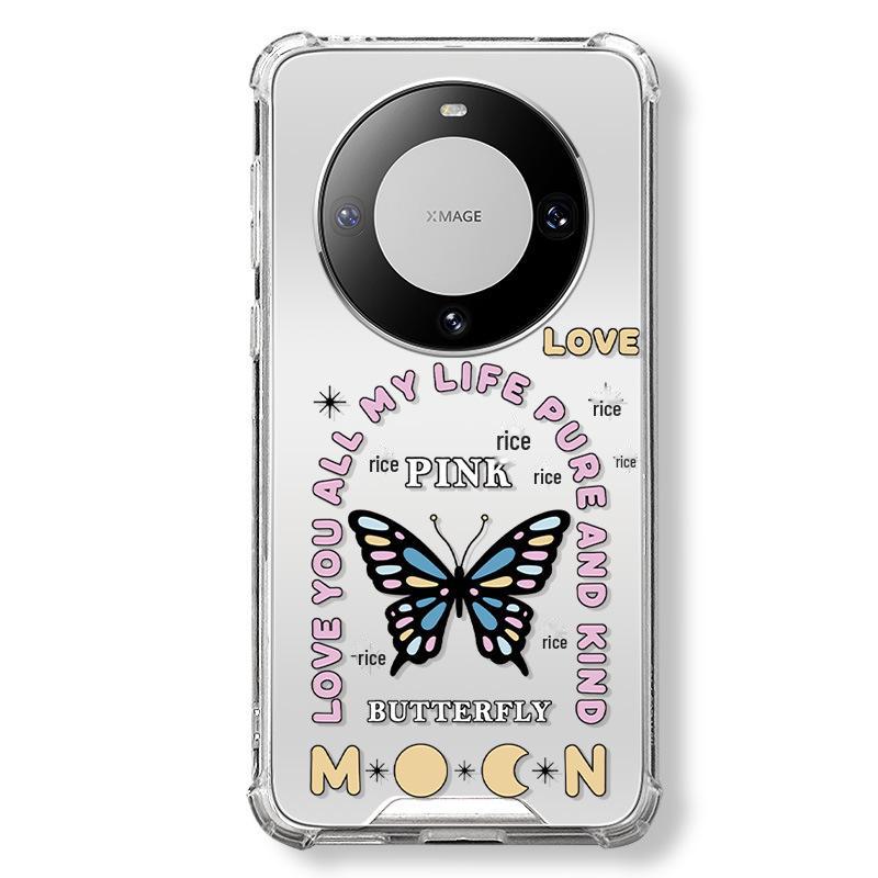 

Защитный чехол для Huawei Nova 11/Mate 60: Совместимо с P60/50 с зеркальным корпусом; Honor 90/80 с браслетом. Huawei Mate 40 Pro