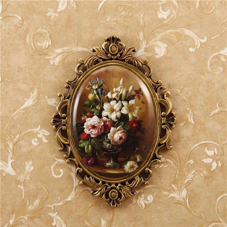 European Wall-Mounted Resin Wall Art Hanging Ornament