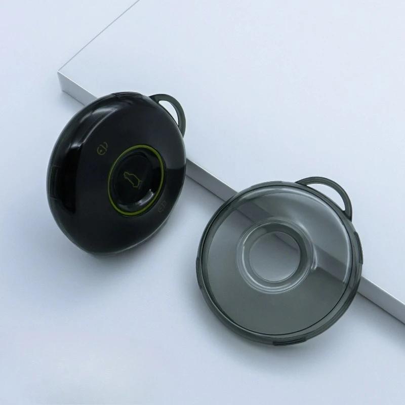 TPU Car Fob Key Case Cover Protector for Mercedes Benz SMART Fortwo 1 BRABUS 1 Benz SMART 2022 2023 Transparent Accessories