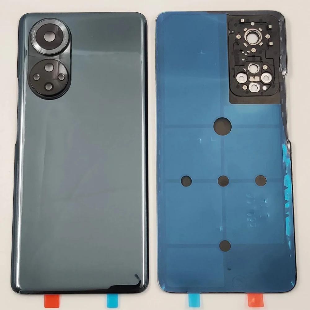 Back Cover For Huawei Honor 50 Battery Cover Back Glass Rear Back Housing With Camera Lens Replacement Parts