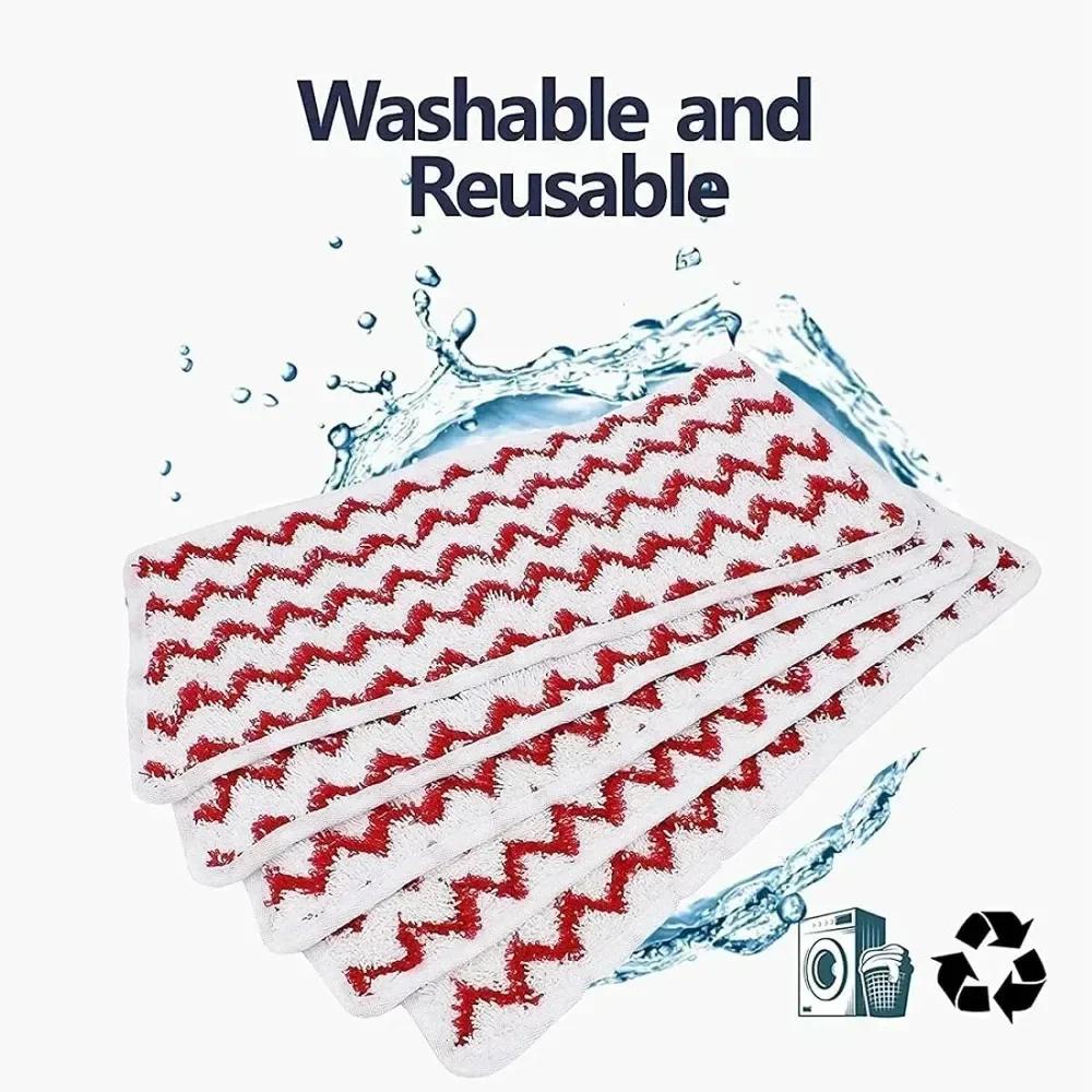 News Replaceable Washable Ultra-fine Fiber Pads Floor Washable Cover Compatible with Vileda Steam XXL Steam Cleaner 2025