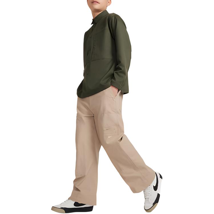 Nike Casual Pants Sportswear Metro Khaki Teenagers FV8047-247