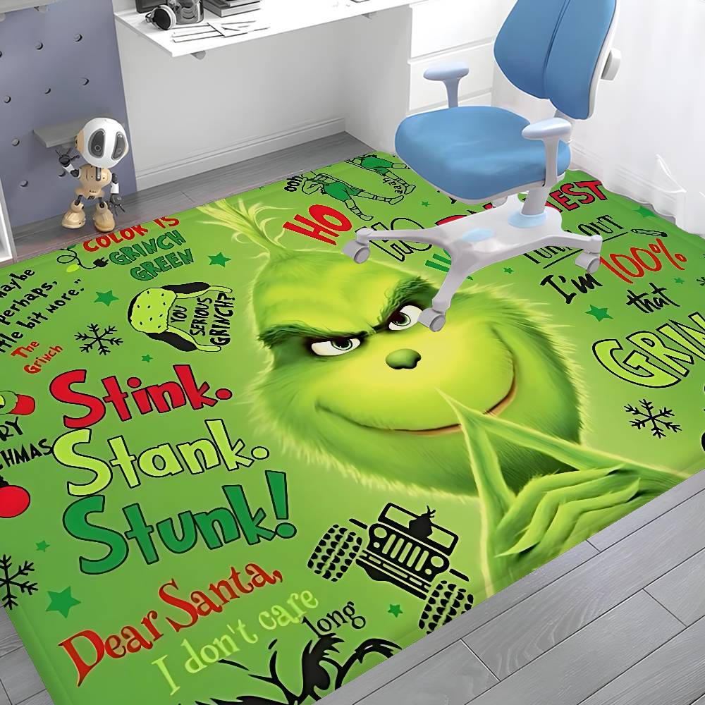 Cartoon THE G-GRINCHS Kitchen Mat Cheaper Anti-slip Modern Living Room Balcony Printed Modern Home Decor
