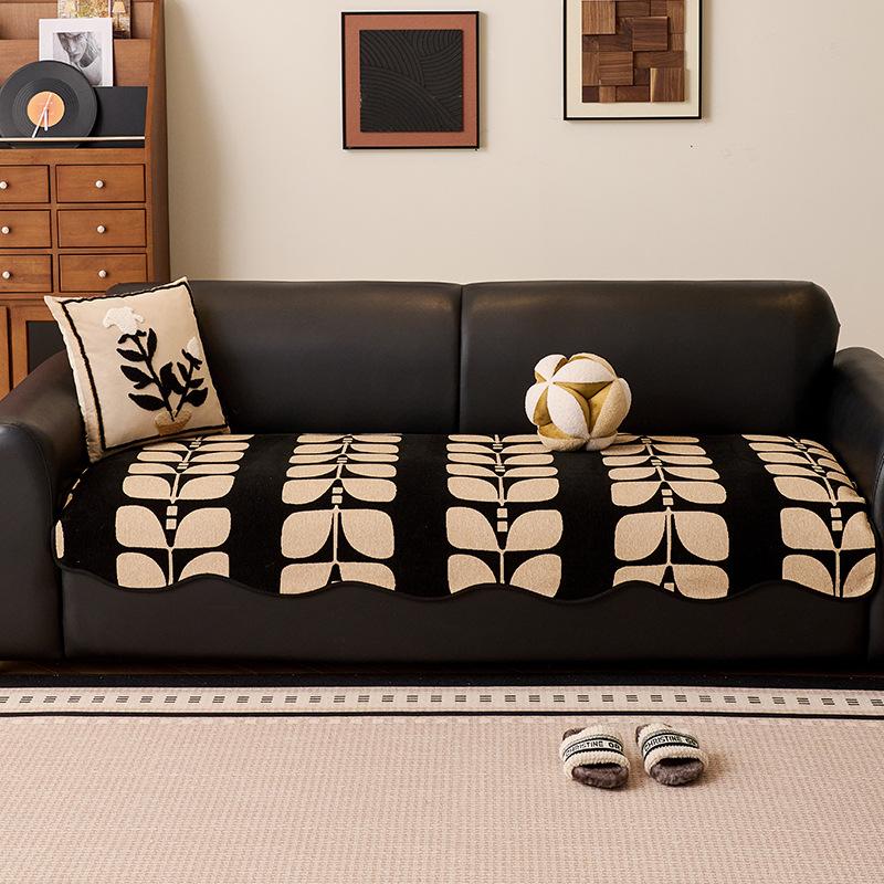 Special-Shaped Irregular Sofa Cushion New High-End Combination Sofa Seat Cushion Four-Season Universal Sofa Cover Towel