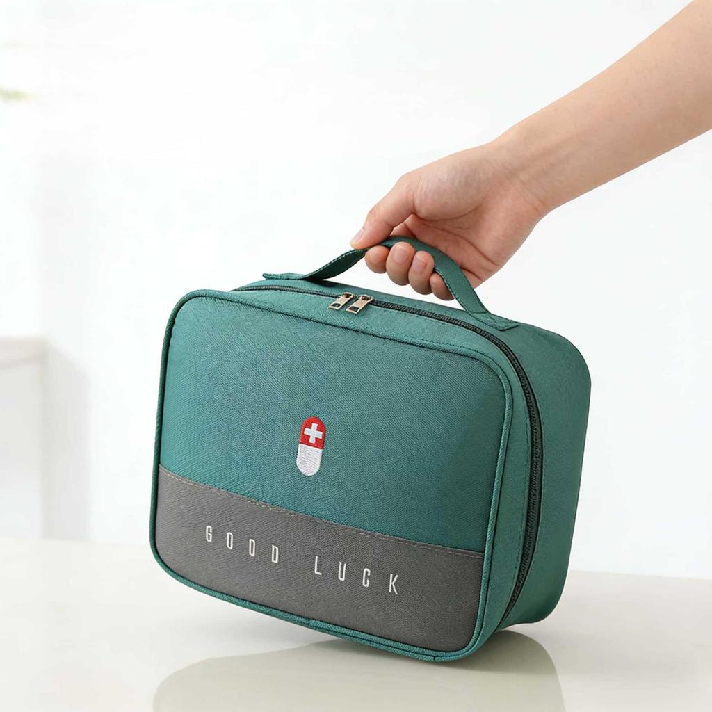 Portable First Aid & Medicine Bag for Students