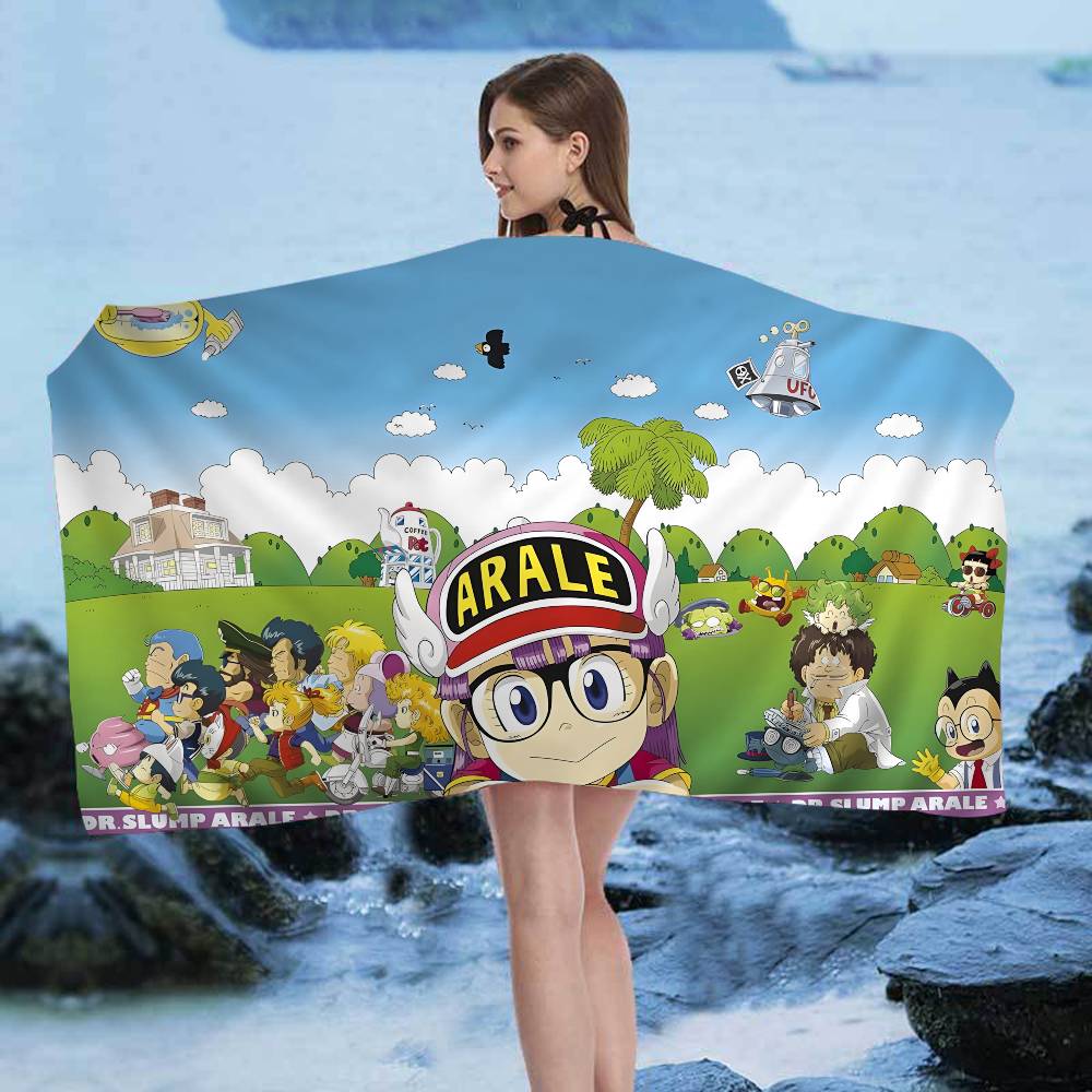Dr S-Slump Anmie Big Microfiber Beach Towels Quick Dry Towel Sand Beach Towels Pool Towel for Travel Swim Pool Yoga