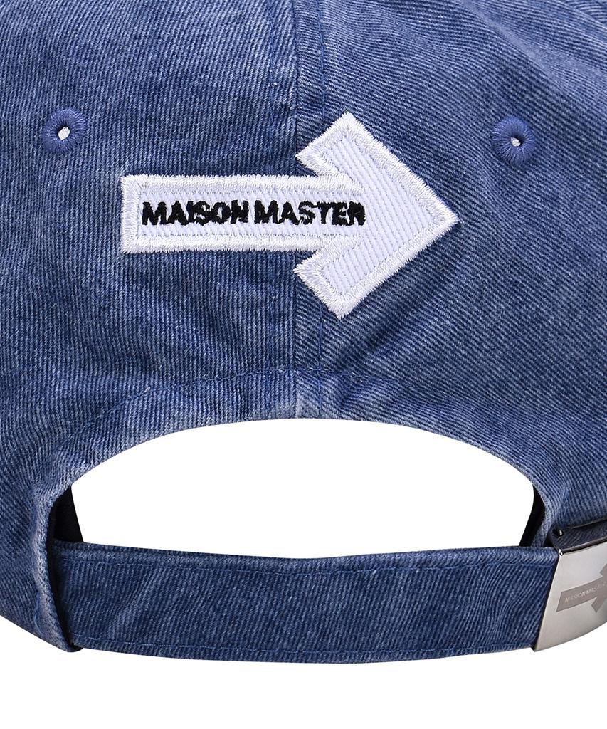 MAISON MASTER Pigment Curve Logo Ball Cap