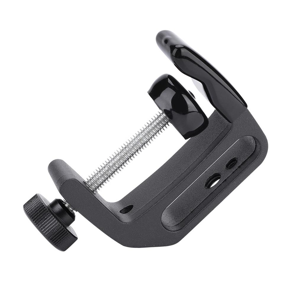 Multi function C Type Clamp Clip Mount Holder Bracket for Camera Light Stand Accessory