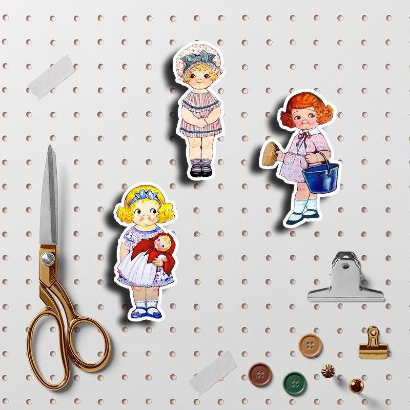 60 Cute Japanese Style Loli Manor Stickers for Phone, Suitcase, Tablet - Waterproof Decorations