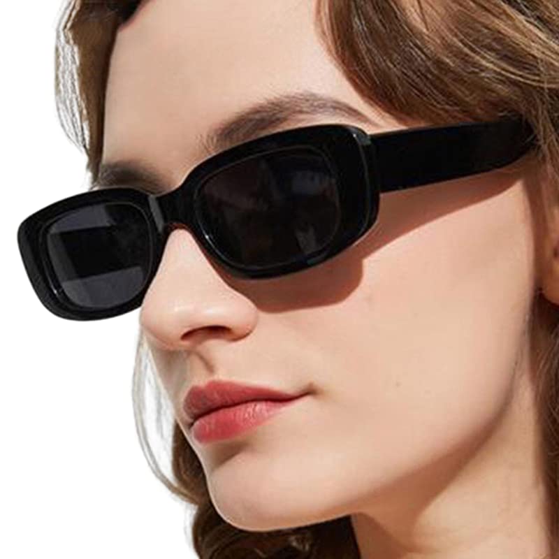 Ochelari de soare coreean retro dreptunghi elegant vintage [88flix]