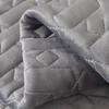 Solid Color Velvet Quilted Couch Cover for Living Room Winter Warm Plush Sofa Towel Anti-slip Sofa Cover Embroidery Slipcovers