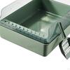 Cat Kitten High Side Open Entry Spray And Dust for Easy Cleaning Litter Tray