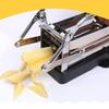 Cucumber Gadgets Kitchen Home Slippery Potato Cutter Best Value Potato Slicer Stainless Steel Use Potato Cutter