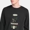 Timberland Breathable Long Sleeve T-Shirt Men tops Black A43E5-001