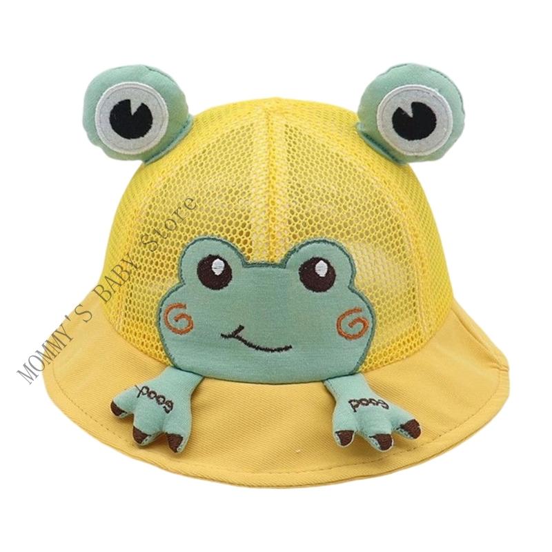 H3CD Gentle Basin Caps Infant Hat Breathable Fabric Full Coverage Sunhat Headgear