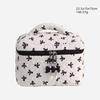 Cosmetic Bag Large Capacity Toiletry Bag Aesthetic Cosmetic Organizers Bows Makeup Bag Skincare Organisers for Women
