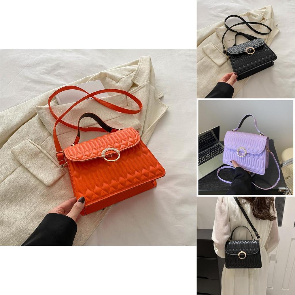 Chic Street Style 2024 Latest Spring Casual Crossbody Handbag Single Shoulder Small Square Bag