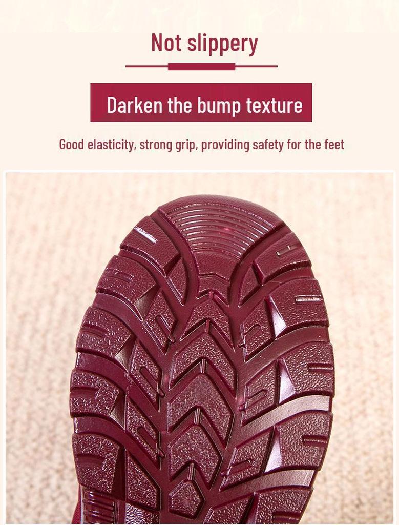 Dámské bavlněné nazouvací boty s fleecovou podšívkou - Kolekce podzim/zima 2025