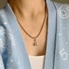 Tani by Minetani Cushion Cut Pendant Necklace Ms2n101n