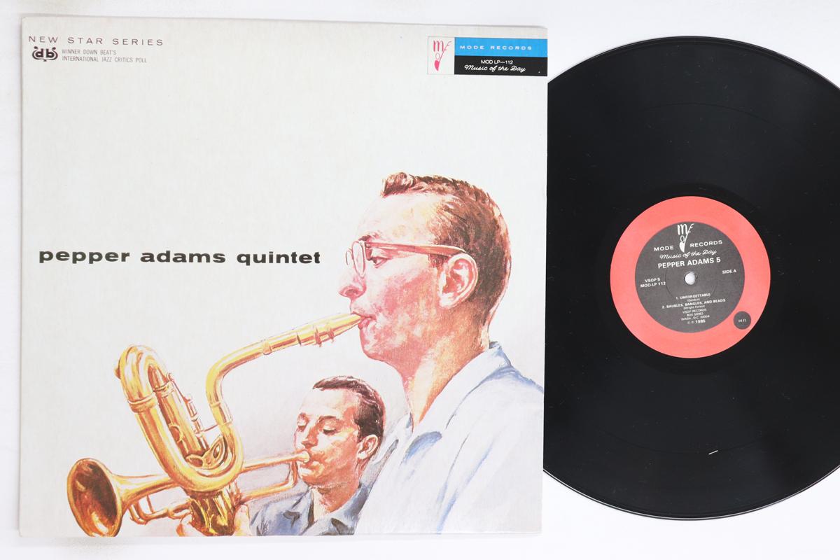 

LP Пластинка PEPPER ADAMS - Квинтет Пеппера Адамса MODLP112 MODE 1985 США Джаз Б/У
