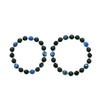 BTS Jungkook Worn Genuine Gemstone Bracelet Onyx Sodalite Healing Crystal Korean Idol Style Couple Jewelry Gift