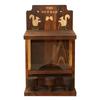 Squirrel Feeders with 3 Small Stool Outdoor hanging pet food storage box squirrel picnic table feeder for garden decoration