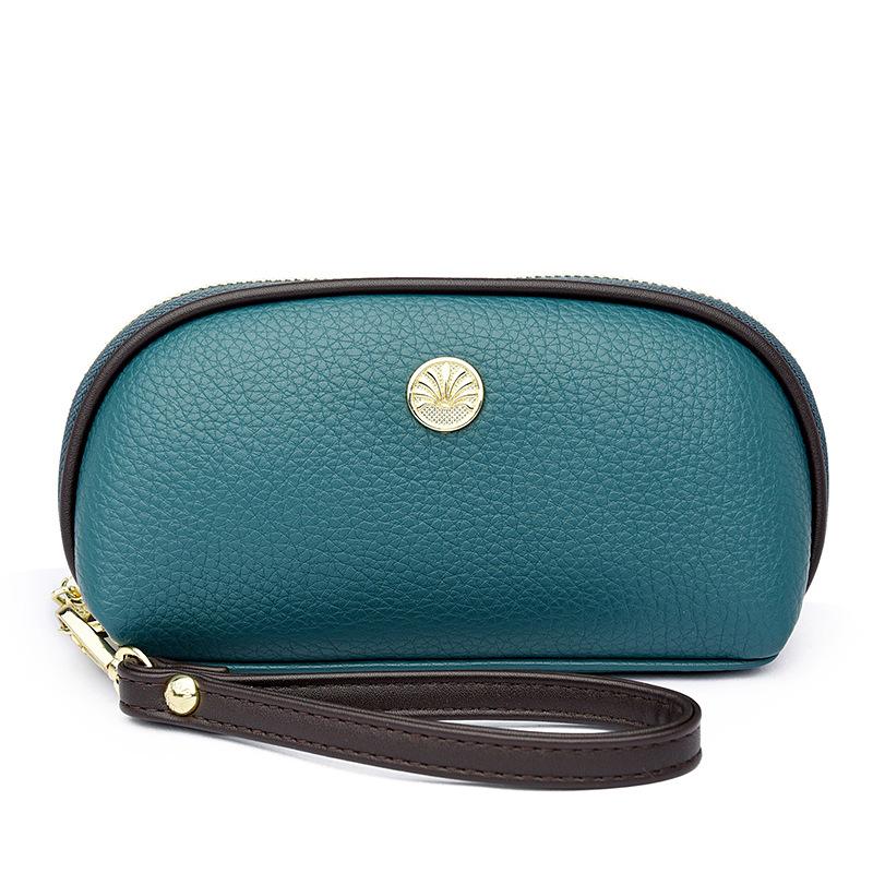 Neue Handy-Tasche für Damen im Sommer  All-Match Clutch-Tasche  Modisches Litschi-Muster Münzbörse  Tasche für Mütter mittleren Alters