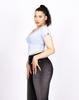Kulsiseu Cs C-Basic Crop Top-013 (Blue)
