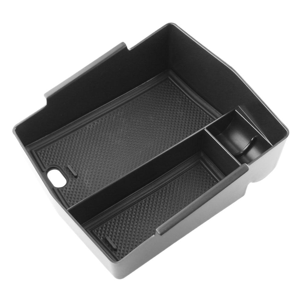 

ABS Car Center Console Organizer Tray for Subaru Forester 2026 2026 Interior Armrest Insert Storage Box Accessories чёрный