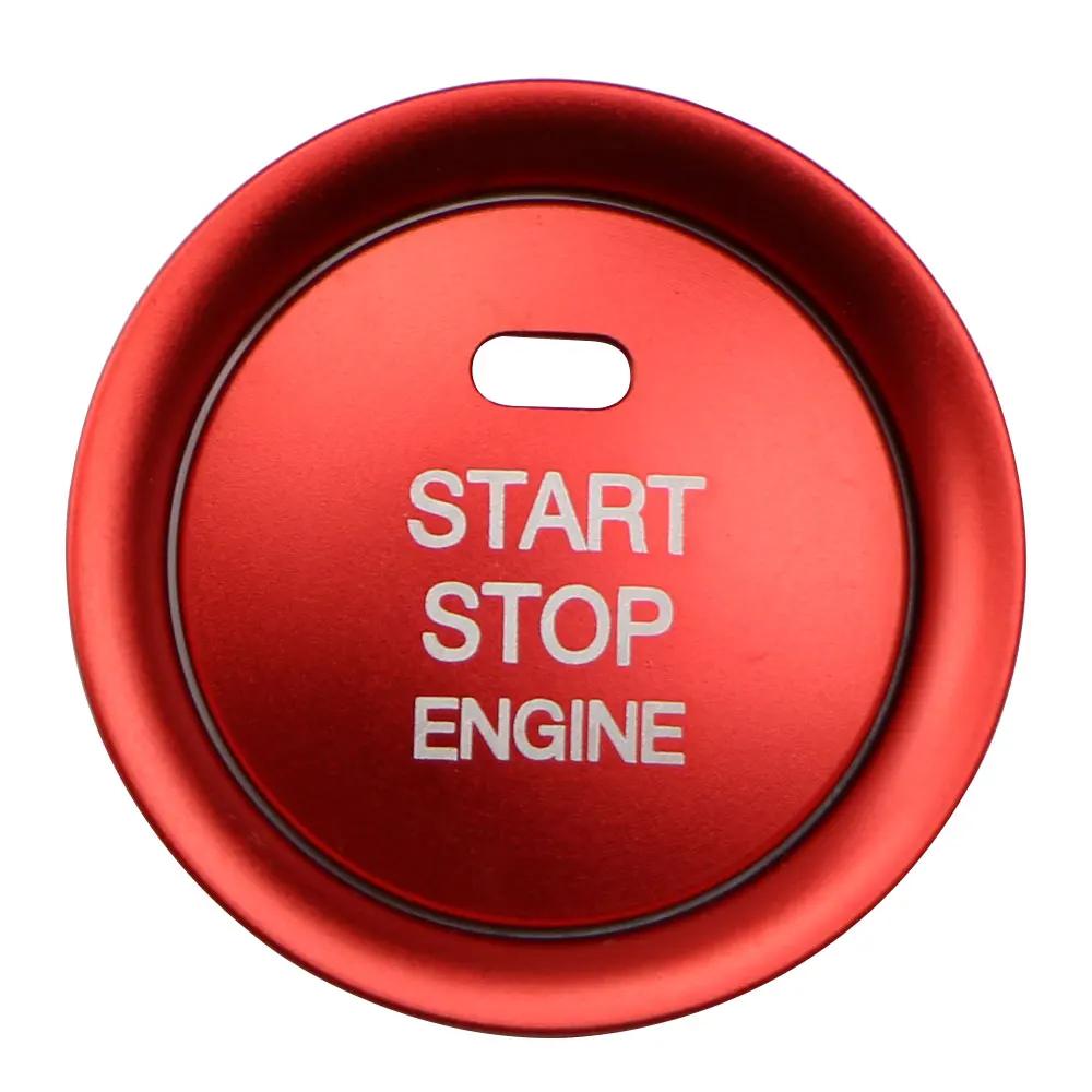 Car Engine Start Stop Switch Button Ignition Key Ring Cover Sticker Trim for Mazda CX5 CX3 CX4 Cx-3 3 6 Axela Atenza Accessories