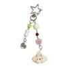 Resin Puppy Bead Pendant Keychain Trendy Earphone Case Charm Accessory Fashionable Phone Chain for Women and Girls