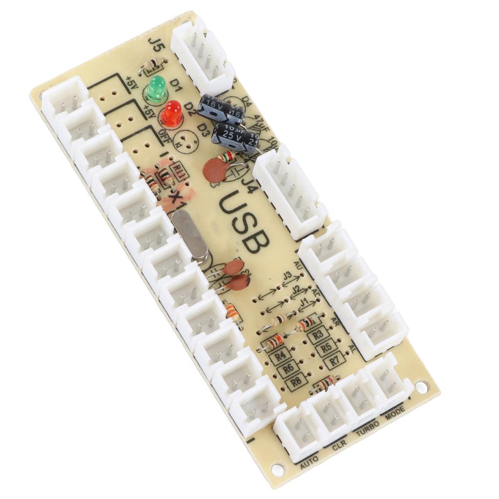 2 Player Game Kit USB Board Game Encoder Joystick Buttons Set for Friends Gathering