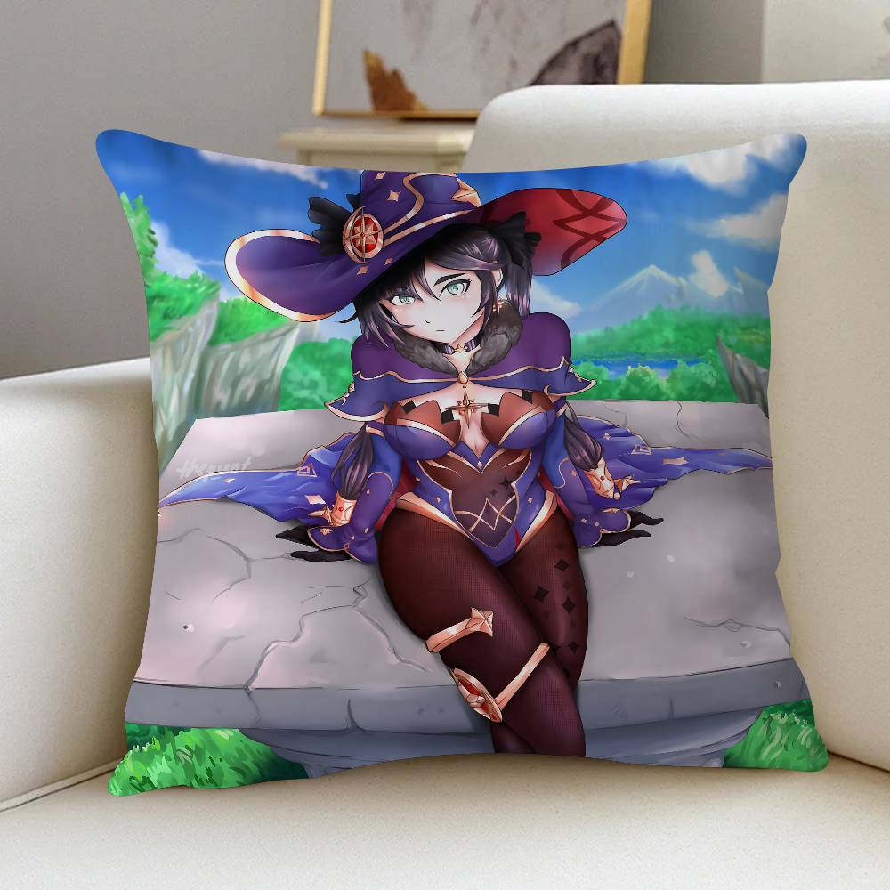 Astrologist Mona M-Megistus Pillow Gift Home Office Decoration Pillow Bedroom Sofa Car Cushion CoverPillow Case